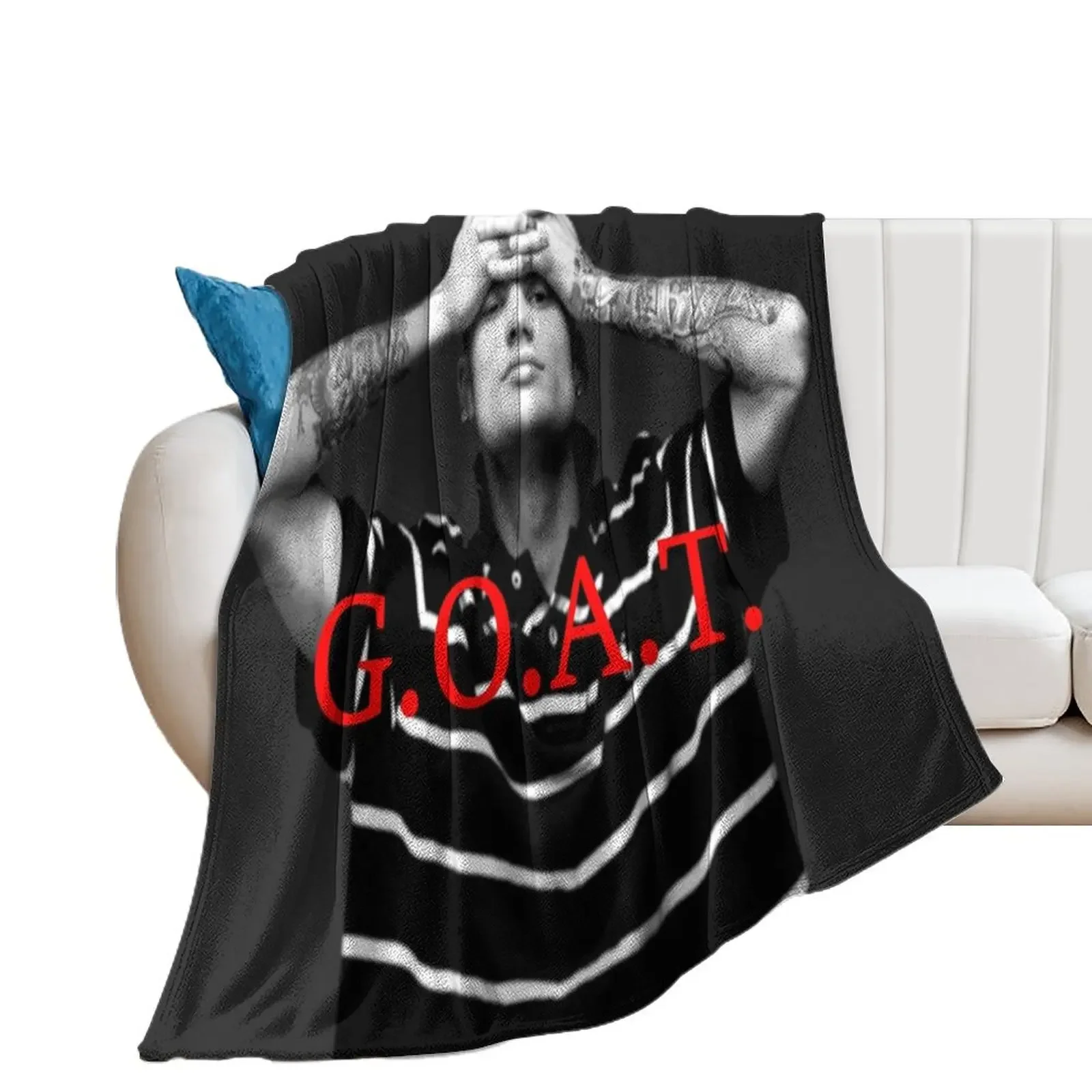 

Kerser Rapper Goat Eshay Throw Blanket Nap Tourist Sleeping Bag Blankets