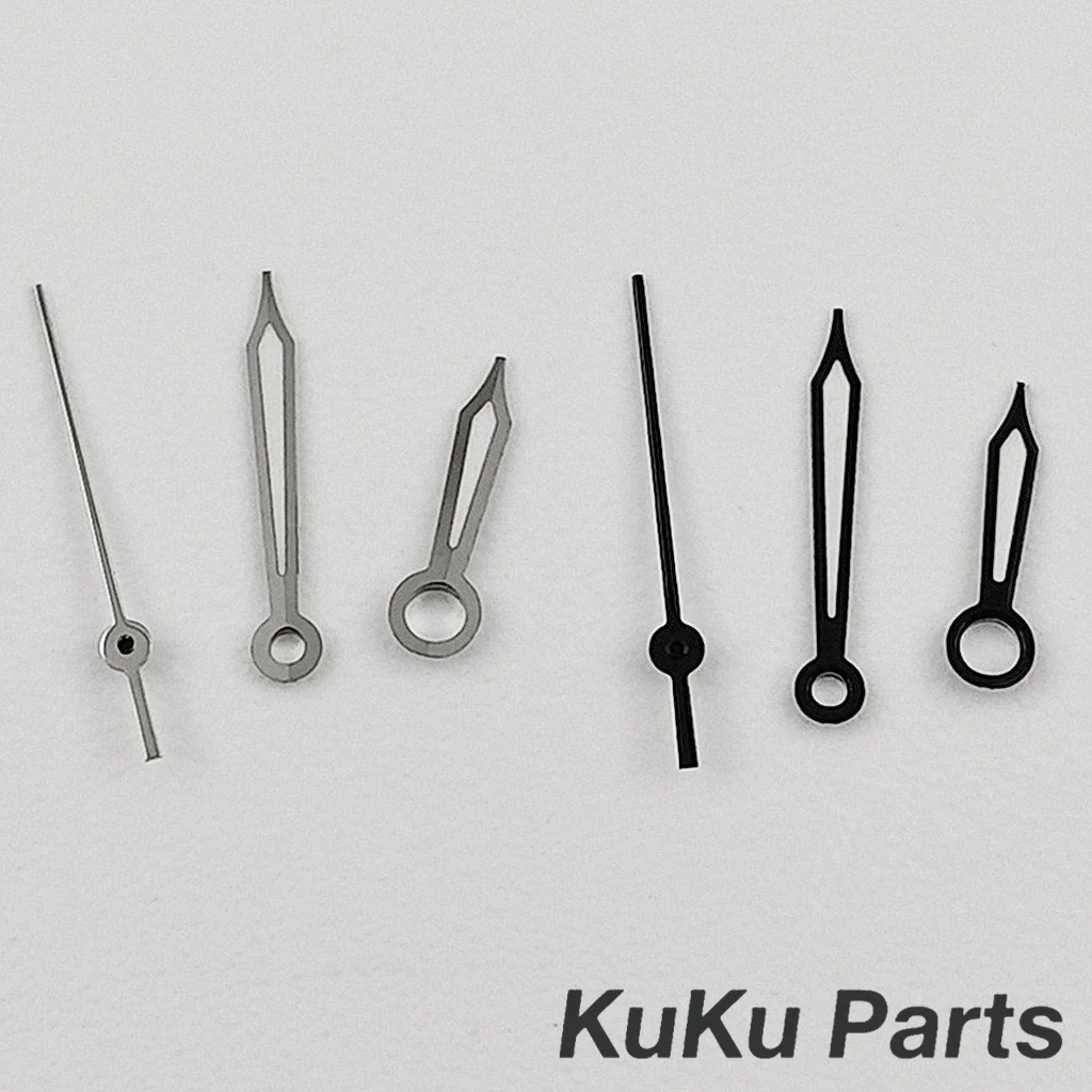 NH35 سانتوس ساعة يد اكسسوارات ل سانتوس تعديل أجزاء الساعات الإبر لحركة NH34 NH35 NH36 الأخضر مضيئة