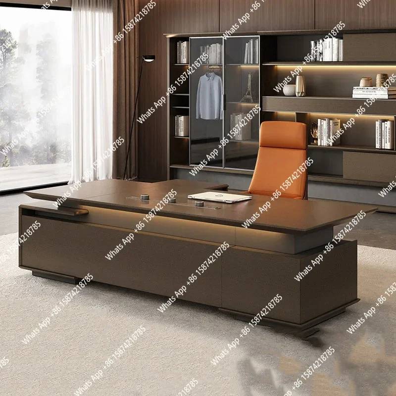 BJ YX Lshaped Wooden Office Desk European Computer Standing Office Desk Bedroom Luxury Multifunctional Escrivaninha Trendy Furni