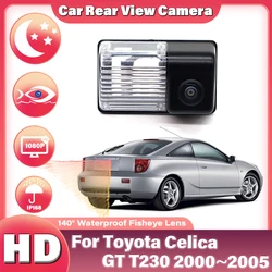 Waterproof Car Rear View Reverse Backup Camera For Toyota Celica GT T230 2000~2005 Reversing Camera For Parking HD Night Vision