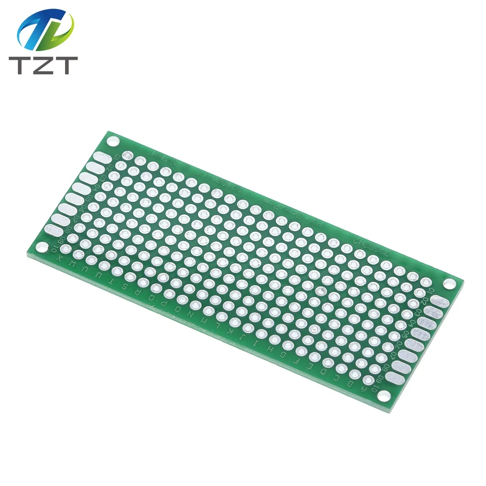 1/5/10PCS 3x7cm PROTOTYPE Plate 2 layer 3*7cm panel Universal Board 2.54MM Green