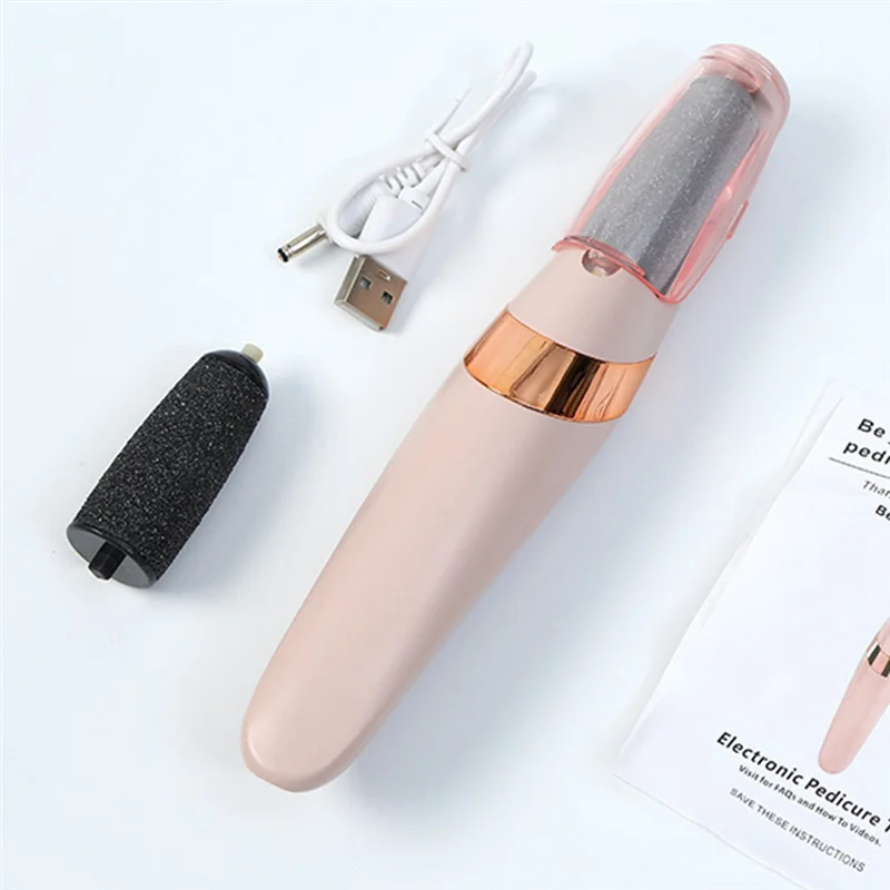 Автоматическая электрическая шлифовальная машинка для ног для легкого удаления мозолей и педикюра, перезаряжаемая и эффективная-A77G