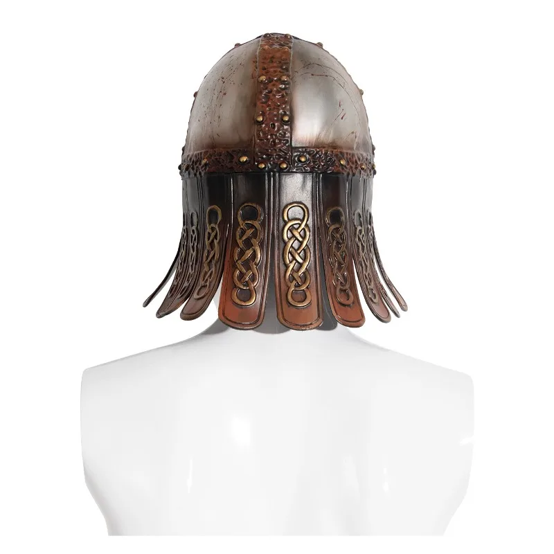 Cross-border new medieval renaissance retro viking helmet cosplay party show dress up props