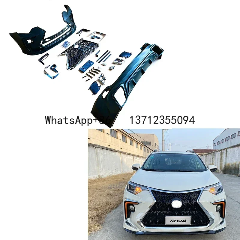 High Quality car Bumpers Body Kit Fit For Toyota RAV4 2016 2017 2018 2019