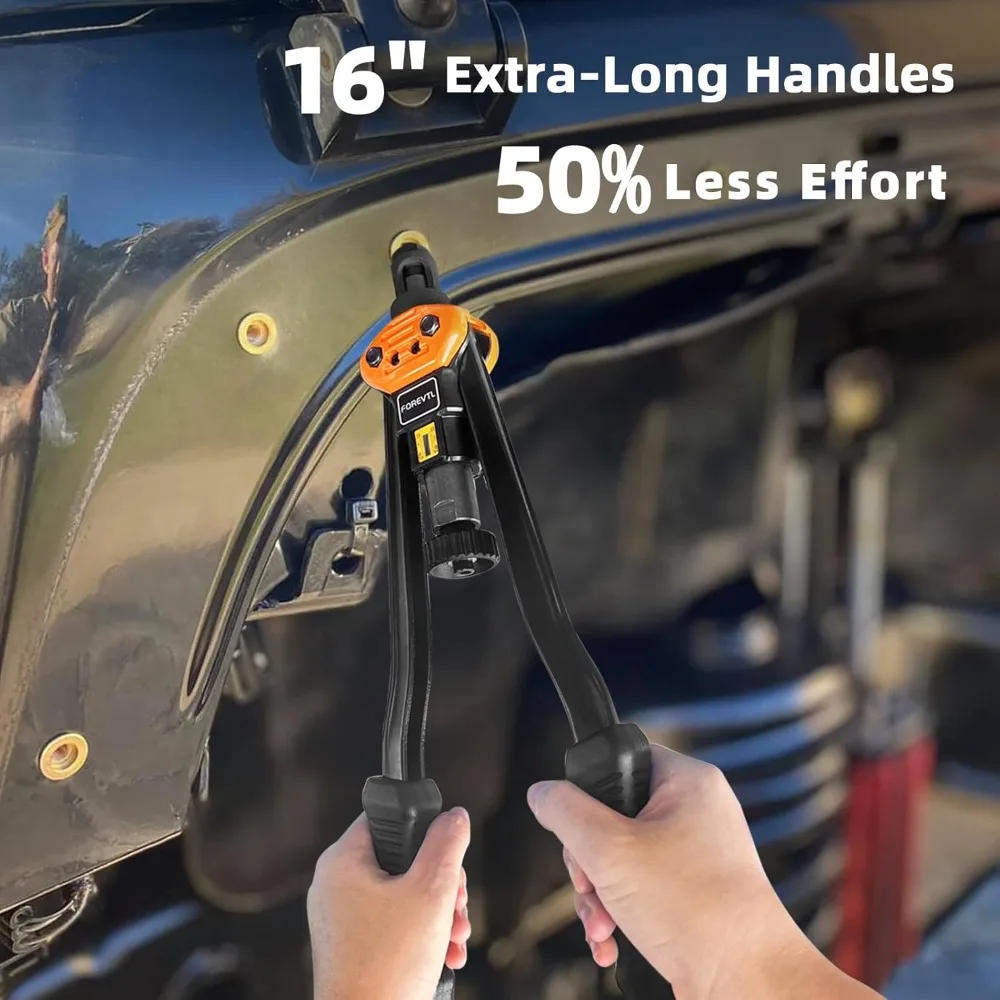 ชุดเครื่องมือยึดสกรูหัวตอก 16 ชิ้น พร้อมแกนยึดขนาดเมตริกและ SAE 13 ชิ้น ชุดสกรูหัวตอก 150 ชิ้น กล่องเก็บของทนทาน