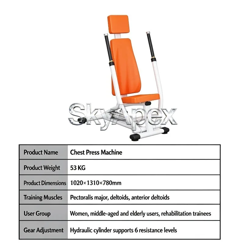 Seated Straight Arm Chest Fly Butterfly Machine Commercial Reverse Pec Deck Trainer for Pectoral Shaping Upper Body Practice