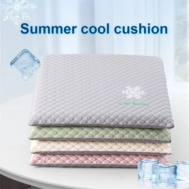 

Breathable Memory Foam Seat Cushion for Tailbone Back Pain Relief Summer Cool Office Car Wheelchair Chair Pad Removable Cover