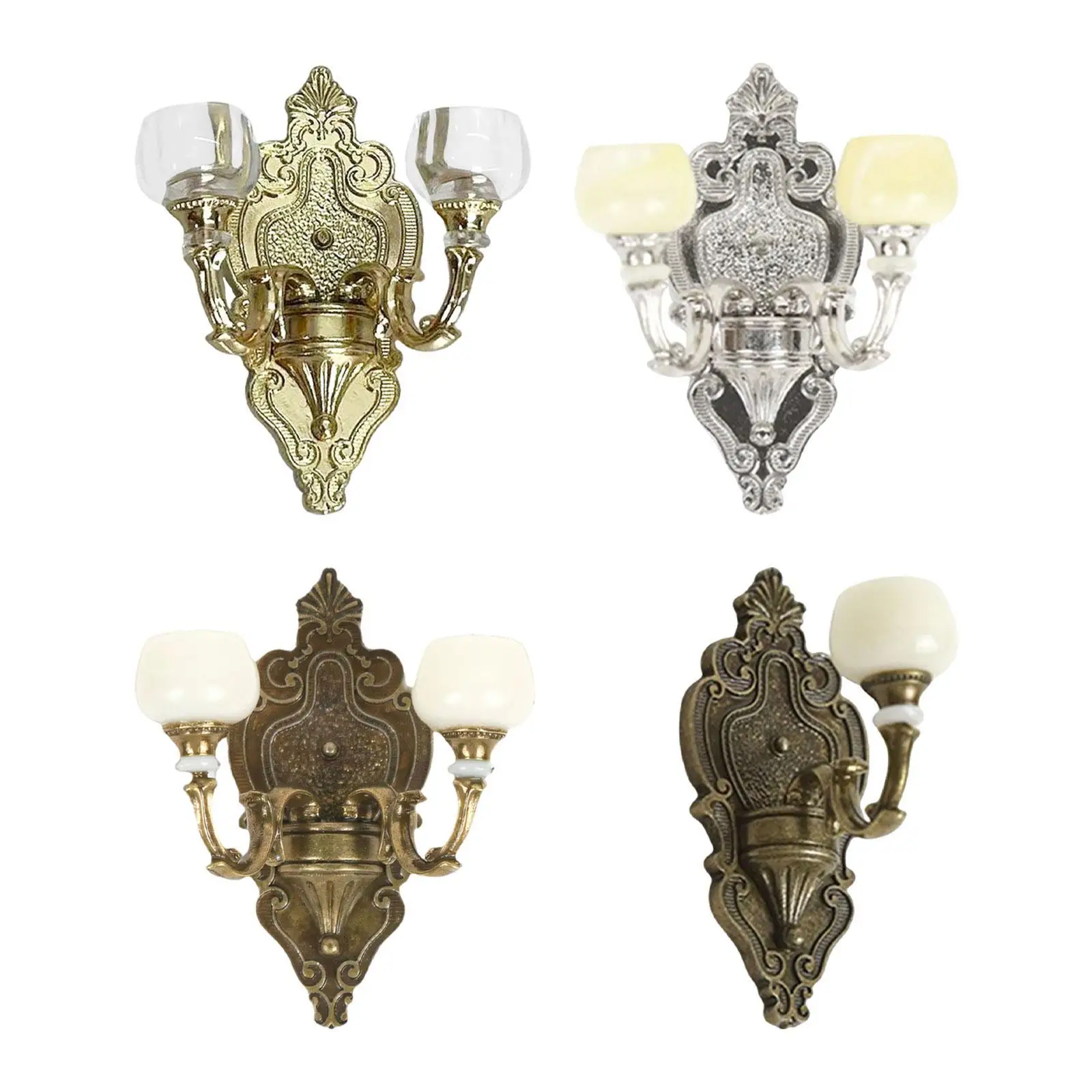 1:12 poppenhuis wandlamp poppenhuis meubilair voor woonkamer poppenhuis thuis