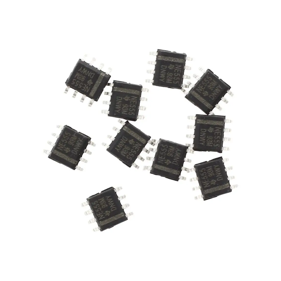 10 buah IC 8-Pin SMD Timer NE555