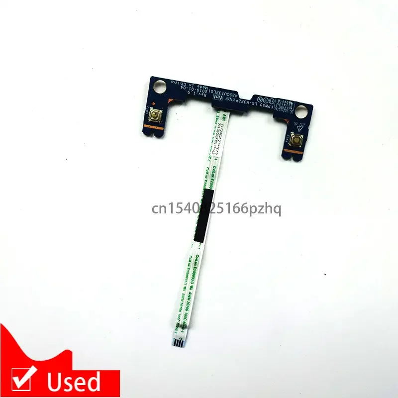 Used  For HP 15s-du LS-H322P 15-GW Series 15-GW0502sa Touchpad Mouse Pad Button Board & Cable