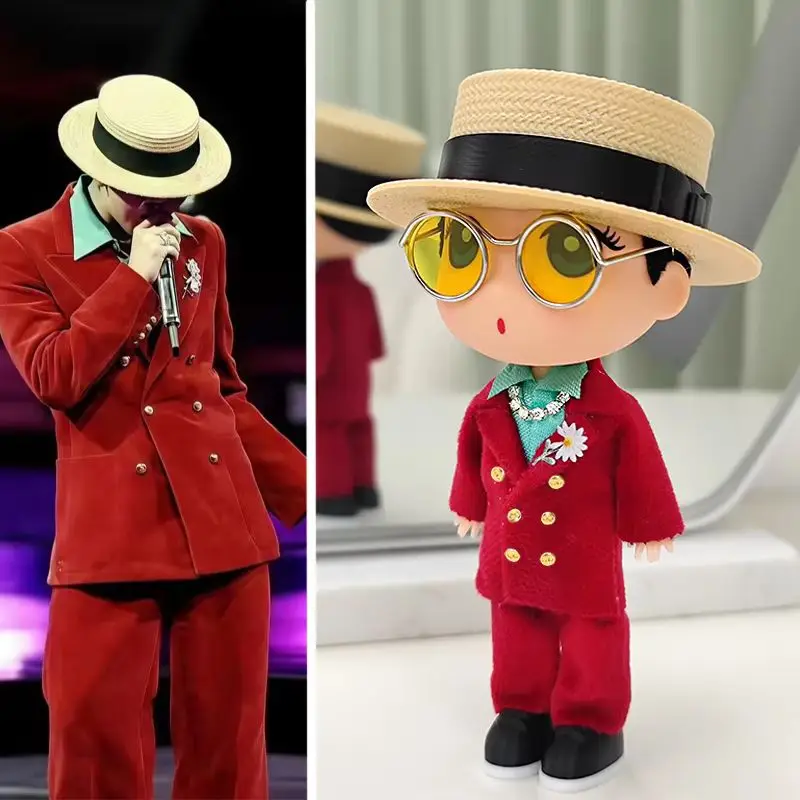 

Concert Doll With Straw Hat Suit Handmade Birthday Gift Keychain Pendant Anime Cosplay Collectible Figure For Fans