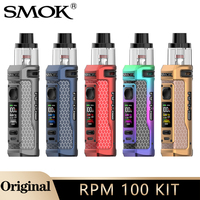 Original SMOK RPM 100 Kit 100W Vape Support 21700/18650 Battery 6ml 100 Pod Fit RPM 2 RPM 3 Coil Vaporizer E Cigarette