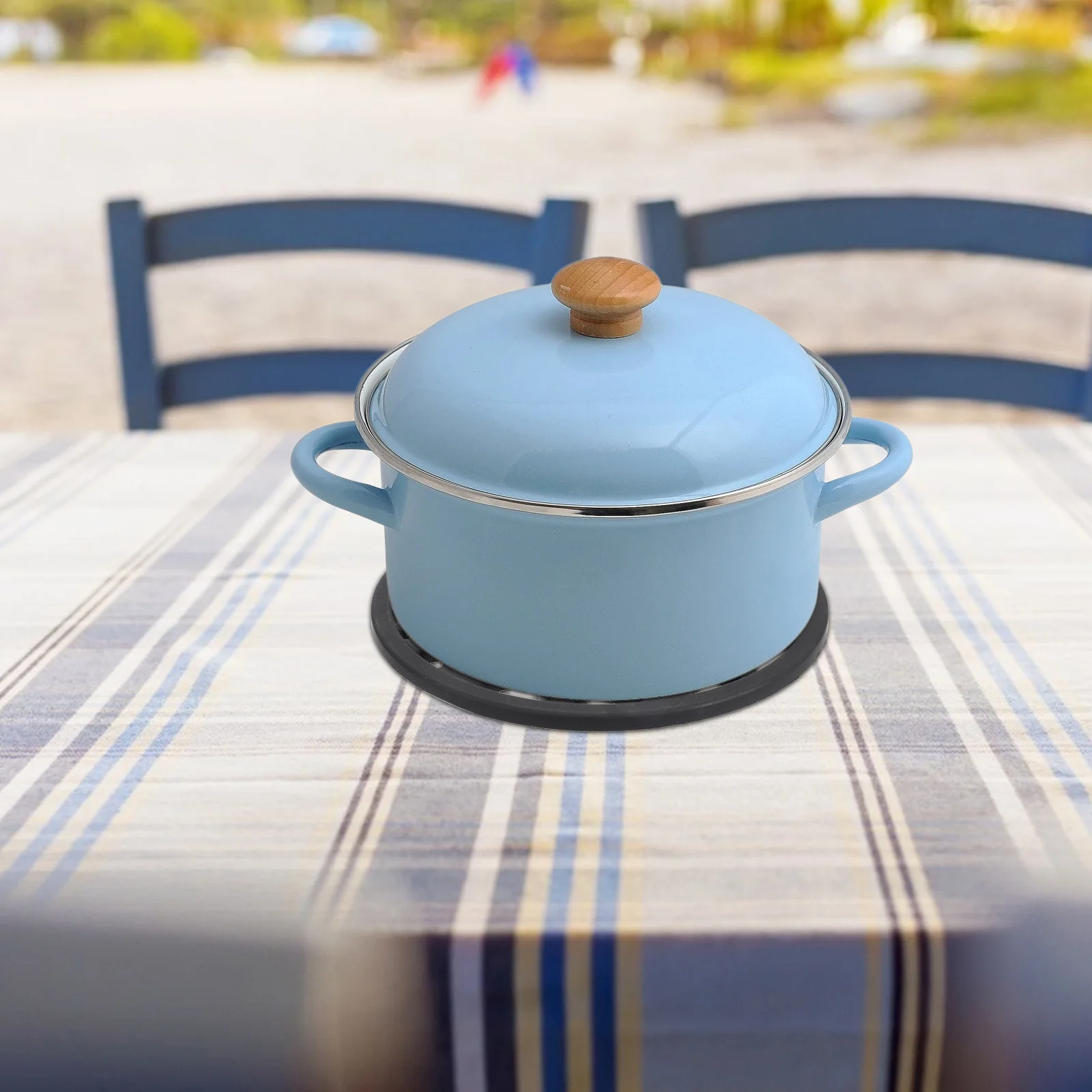 

3Pcs Hollow Silicone Heat Insulation Pads Pot Holders Multi-Purpose Table Mat Kitchen Pot Mat Heat-Resistant Surface