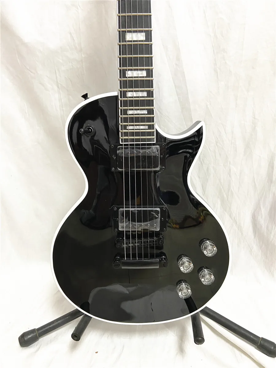 New high-quality customized Marty Friedman signature electric guitar black accessories free shipping