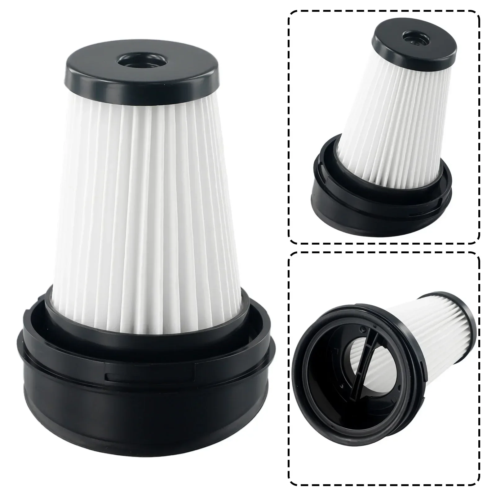 Useful Brand New Filter Handheld Fittings 2pcs 440011434 For GORENJE 568211 573575 For Gorenje SVC144FBK SVC216FR