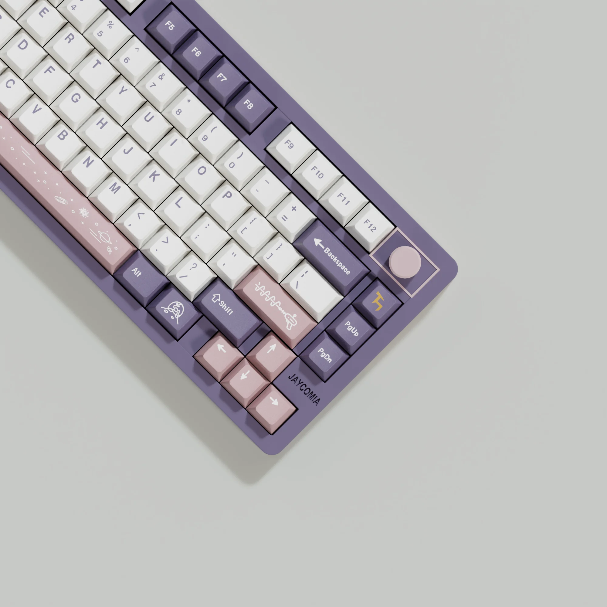 cherry purple keycaps grupo pbt alemao espanhol arabe frances coreano tailandes dye sub grande conjunto switches mx para wooting switch 75 01