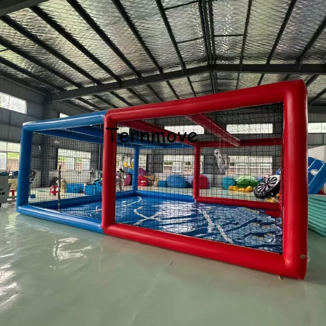 Drone Inflatable Soccer Arena Field Commercial grade PVC air tight inflatable drone arena tent obstacle course for sale