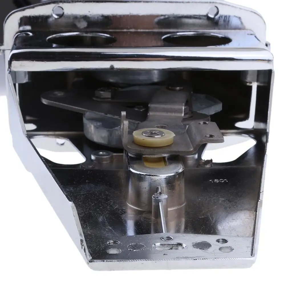 

Морской однорычажный пульт управления двигателем для лодок, серебристый контроллер дроссельной заслонки для лодочного мотора/винта