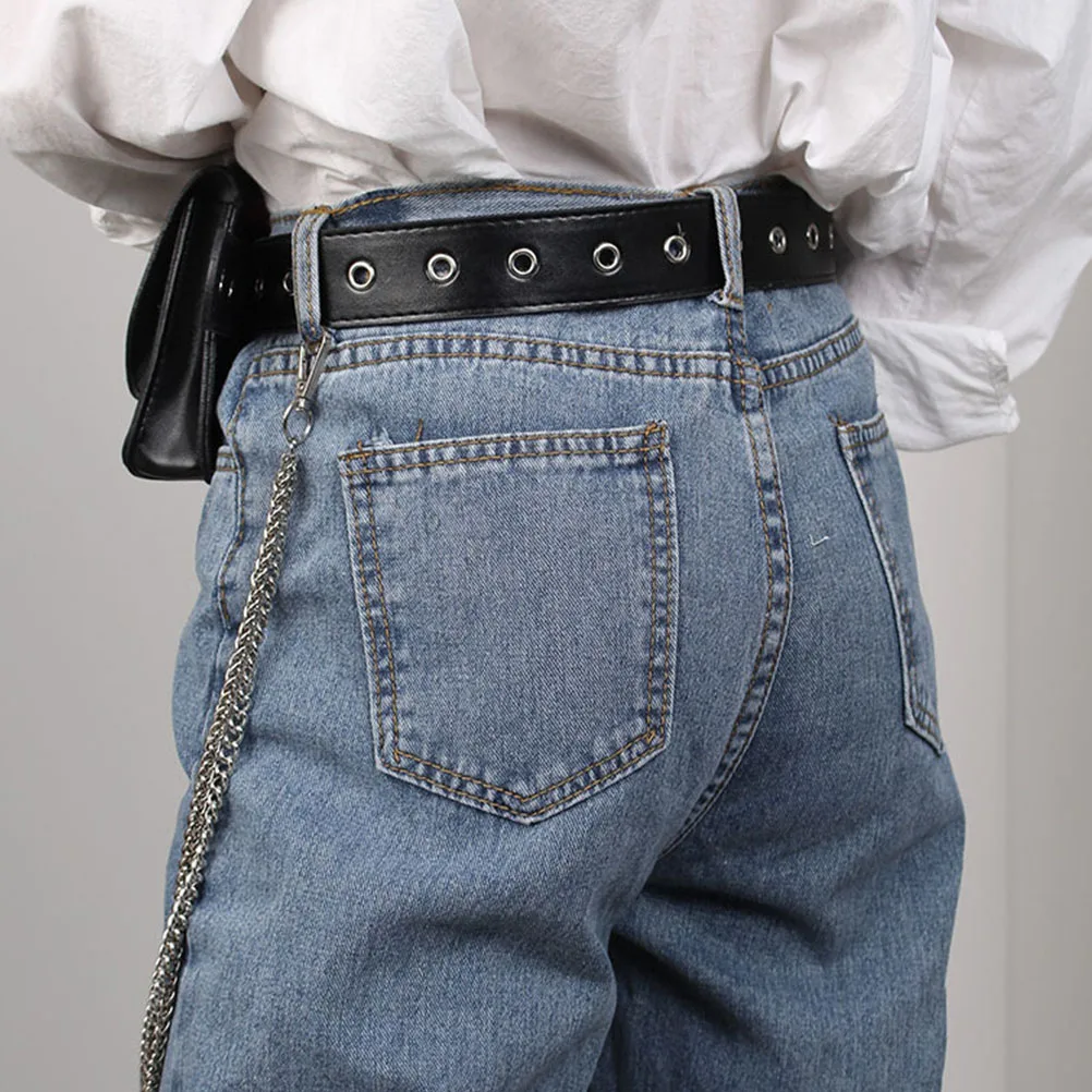 

1 Set Women Waist Hip-Hop Chain Belt Pouch Adjustable Strap Stylish Fanny Pack Bag Small Fashion Belt Bag For Girls