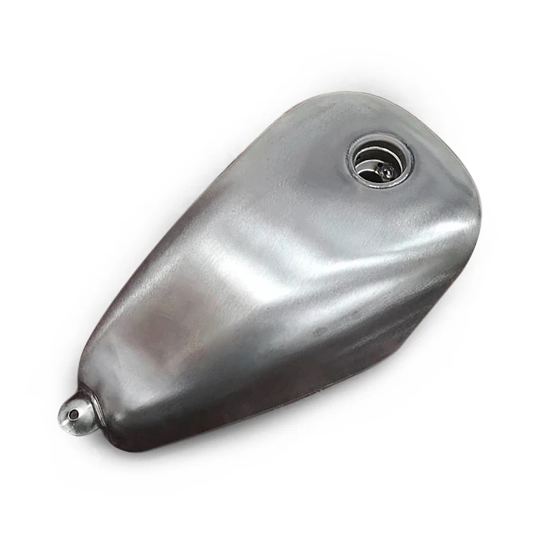 9.6L Motorcycle Petrol Gas Fuel Tank With Cap For Harley Davidson Sportster XL 1200 883 Softail Dyna Street