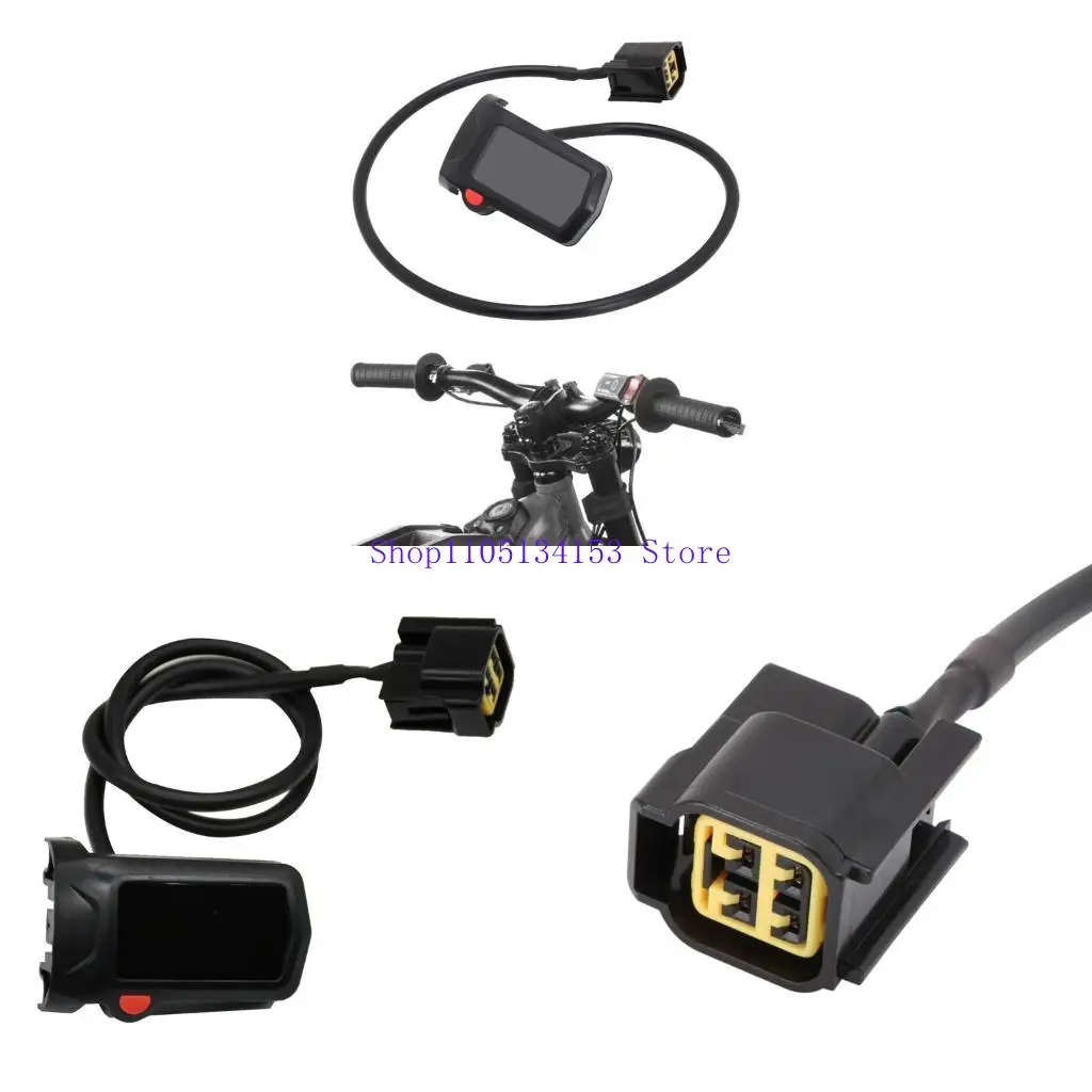 

hg89 Replacement Electric Motocross Speedometer Motorcycle LED Display Speedometer Hour Meter for Sur-Ron Motorbike Accessory