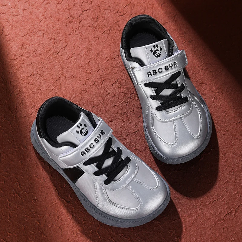 أحذية رياضية بتصميم كلاسيكي بمقدمة واسعة للأطفال، أحذية رياضية كاجوال بيرفوت للأولاد، أحذية رياضية مضادة للانزلاق للأطفال #6