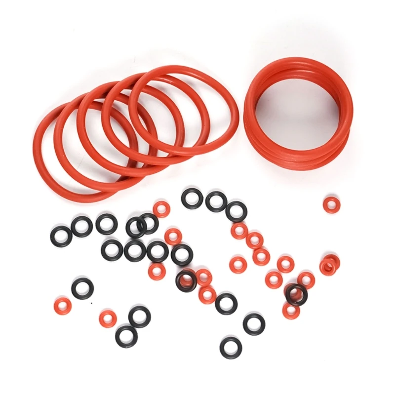 50PCS Brewing Equipment Seals Coffee Machine Gaskets Silicone O Rings for Coffee