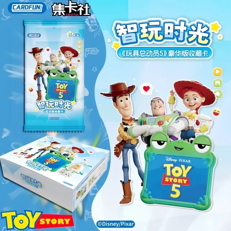 New Cardfun Collectible Trading Cards Disney Pixar Toy Story 5 Deluxe Edition Anime Movie Peripherals For Adult Collectors