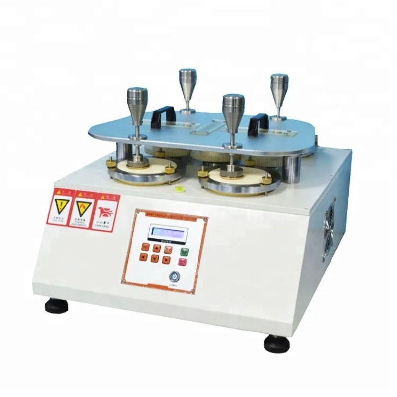 DZ-335 Stable Function Cloth Abrasion Testing Machine Resistance Tester for Textile Martindale