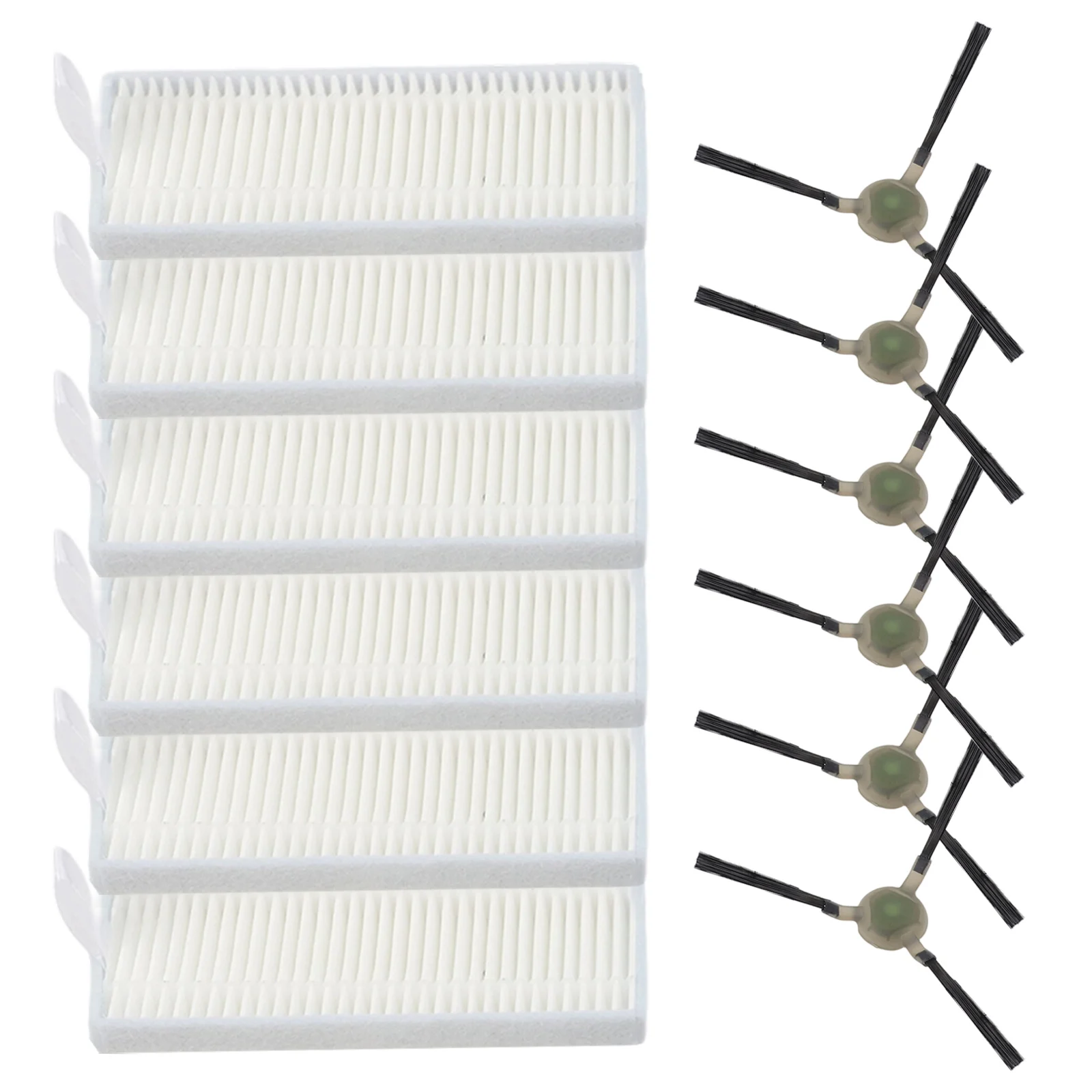Cleaning Accessories Filters Side Brush Dust Filter Components Easy To Replace Robot Vacuum Cleaner Filters Appliance