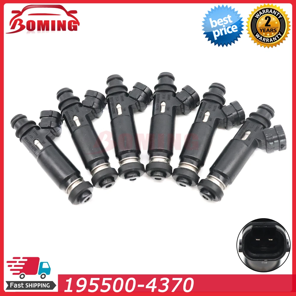 

195500-4370 Car Fuel Injector Nozzle Fit For Mitsubishi Montero 2003-2006 3.8L V6 1955004370 195500 4370