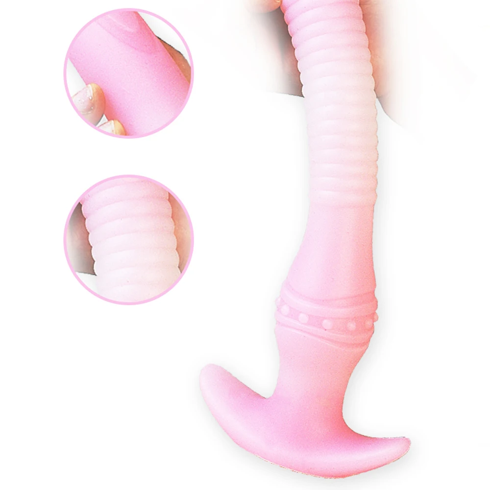 Plug anal en silicone liquide, plug anal super long, dilatateur anal souple, anus et vagin épais, jouet sexuel