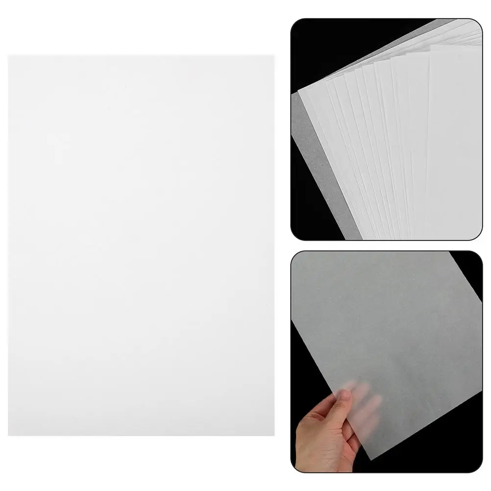 20 Sheets Tracing Paper Crafts Printer Pencil Papers Ink Transfer Drawing Water Soluble