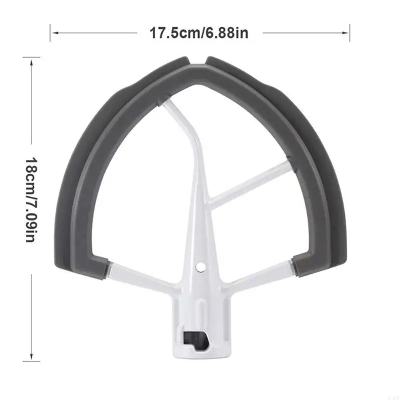 F92F Profesional Tilt-Head Stand Mixer Attachment Mixer Paddle untuk Mixer 6QT