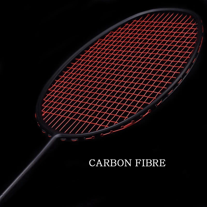 Hot Models Of Ultra-Light 72g Badminton Racket High Elasticity Offensive Carbon Fiber Racket Racket Sports Equipment 1pcs