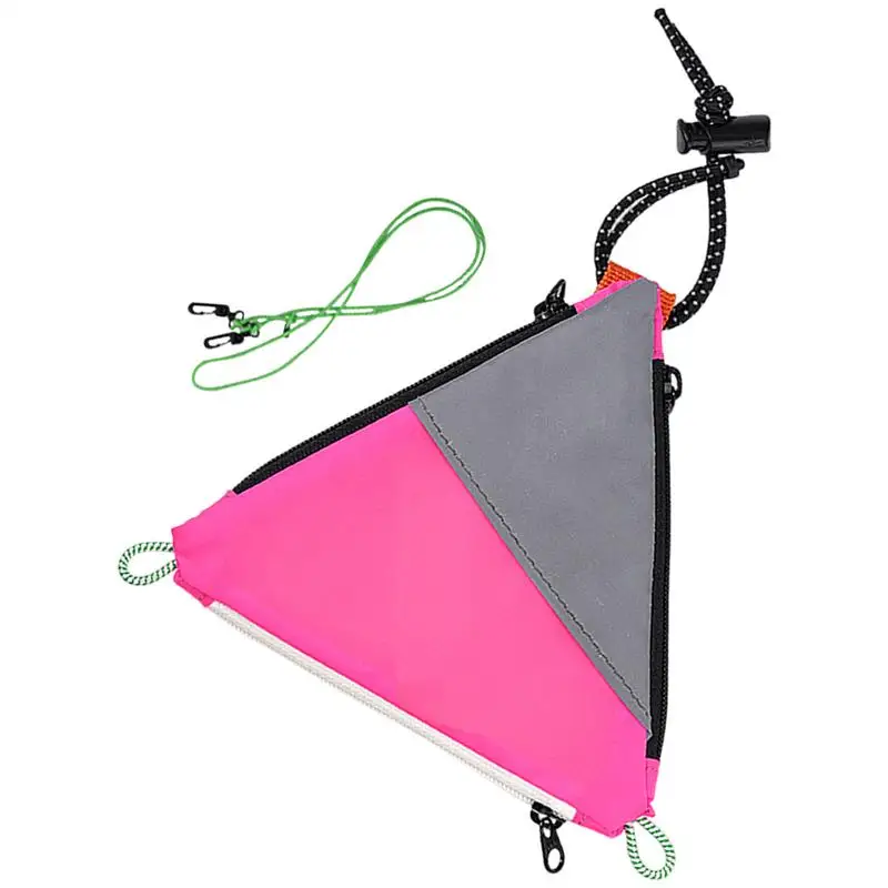 

Cycling Storage Bag Rear Reflective Triangle Bag Reflective Under Seat Shoulder Backpack Triangle Waterproof Bike Accessories