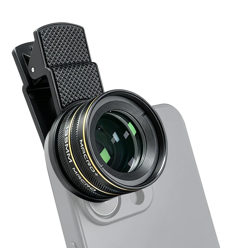 Handy-Kameraobjektivfilter, 135-mm-Makroobjektiv für Mobiltelefone, 30–150 mm Arbeitsabstand, Objektive für iPhone und Android. – Detail 2