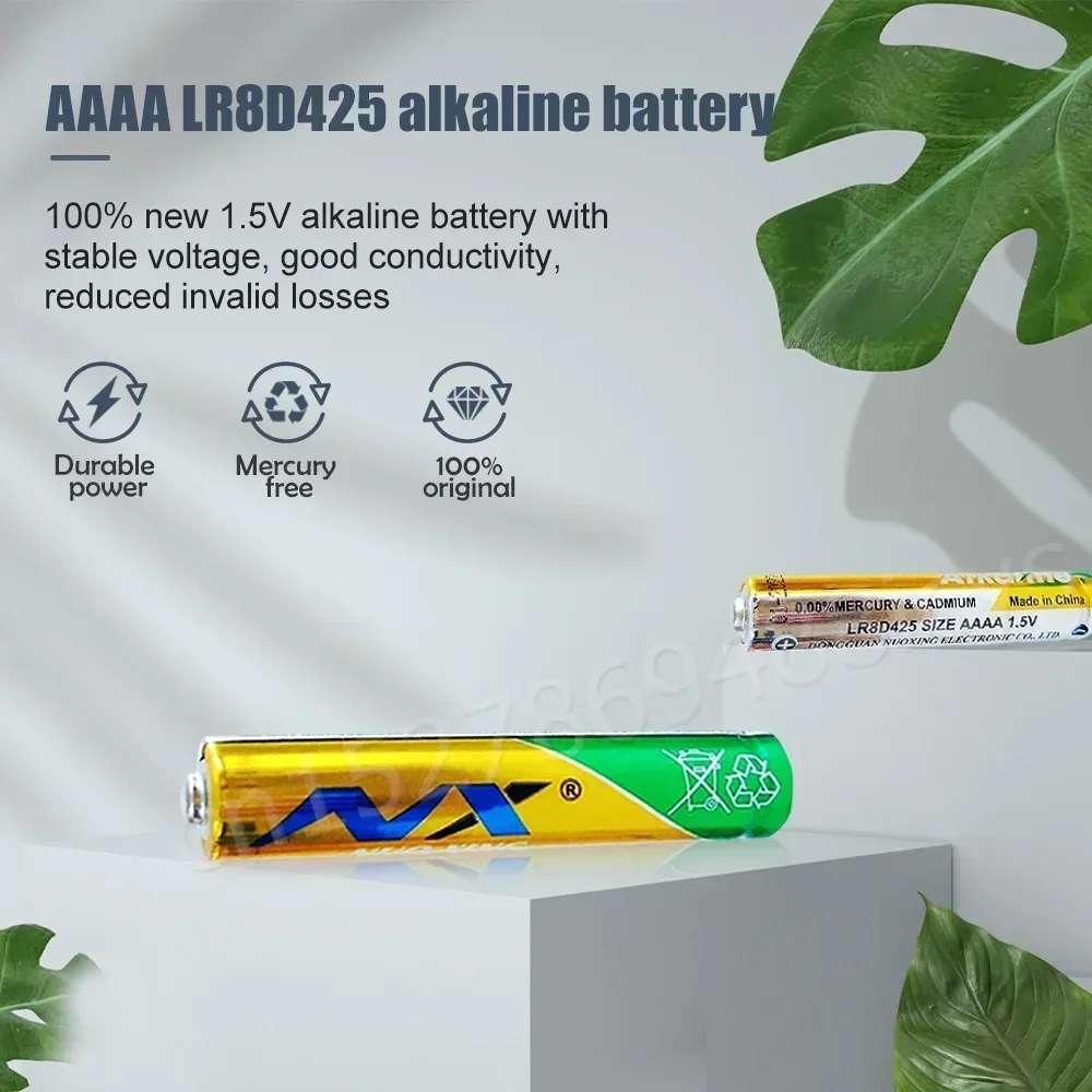 20PCS AAAA LR8D425 E96 LR61 AM6 MN2500 1.5V Alkaline Battery For Stylus Pen Bluetooth Headest Flashlight Clock Primary Battery