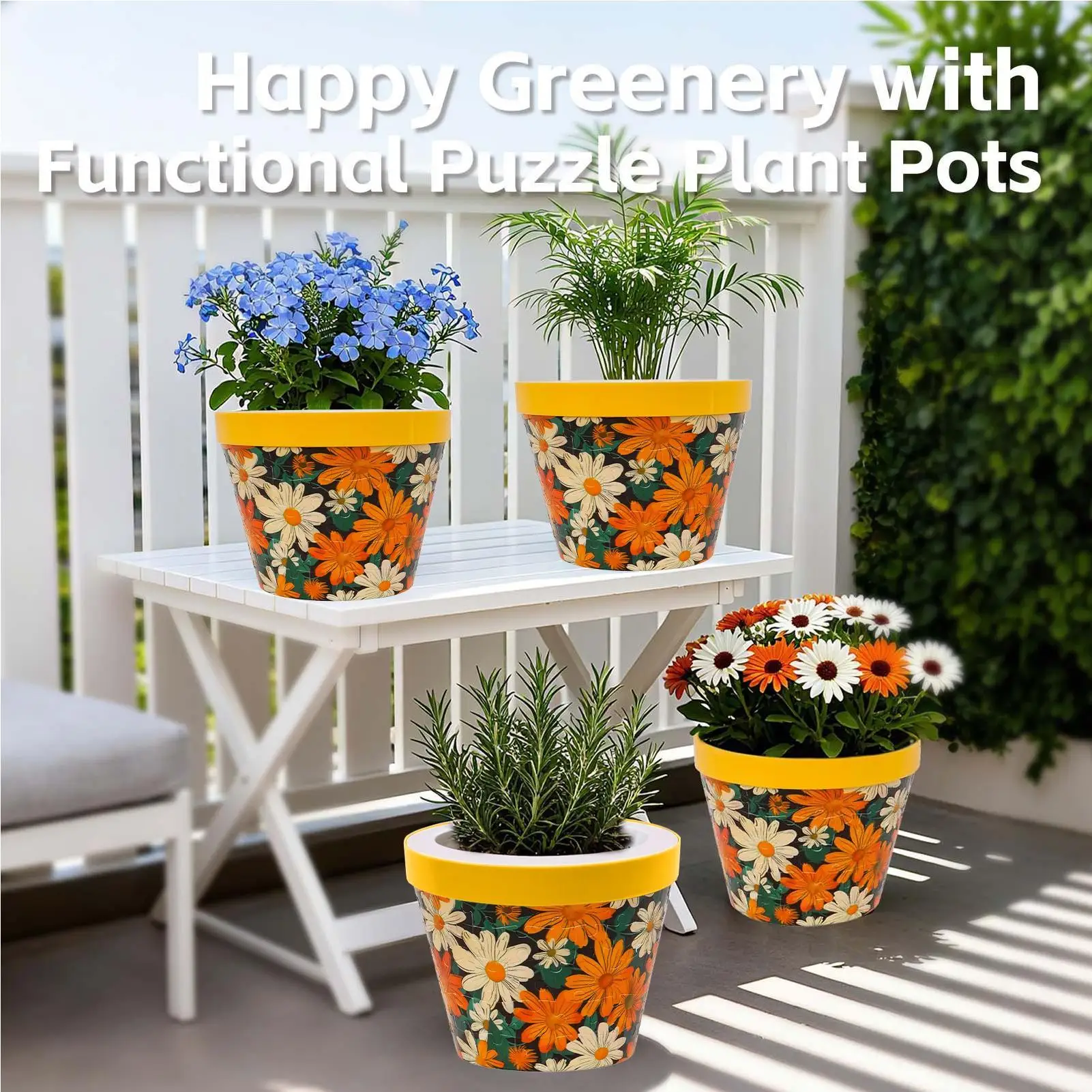 

Puzzle Vases For Flowers Keepsake Flower Pot Craft Kit Decor Puzzle Vases 3D For Kids Women Indoor Hobbies Home Decor Brain