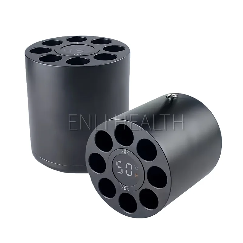 Tandheelkundige harsverwarmer voor verwarming, verzachting van tandheelkunde, composietmateriaal, timergestuurde temperatuurweergave met 8 verwarmingsslots