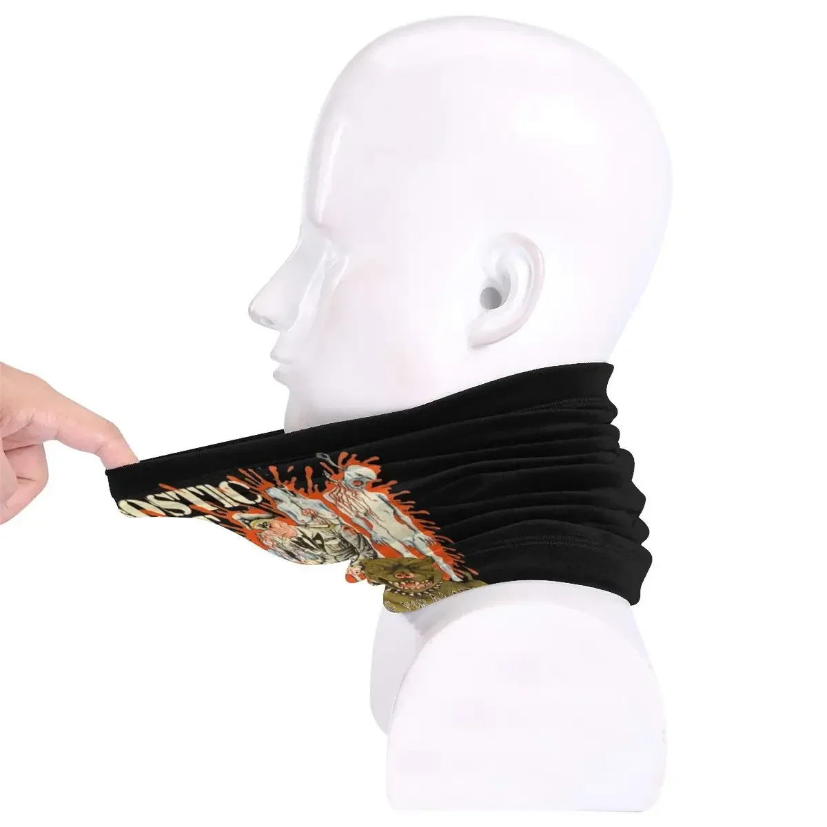 Agnostic Front Tour Cro Mags 1986, Warzone Sick Of It, все гетры из микрофибры, бандана, шарф, теплый шарф