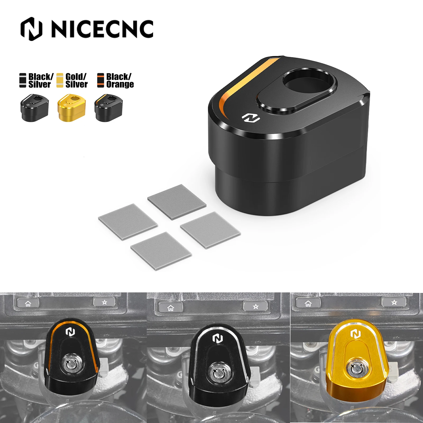 

Ignition Switch Cover For Harley Street Glide FLHX 2017-2023 Road Glide FLTRX Ultra Limited 115th Tri Glide Ultra FLHTCUTG