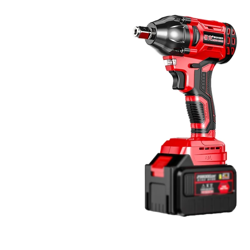 

Electric wrench dual-purpose high-power multi-function brushless charging wrench impact lithium electric wind cannon