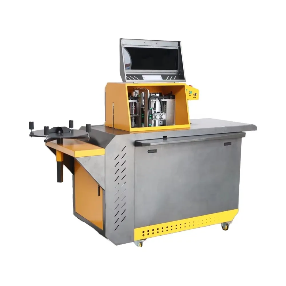 Auto Stainless Steel Aluminum Bender Signs Making Equipments Metal 3d Advertising Cnc Die Mold Channel Letter Bending Machine