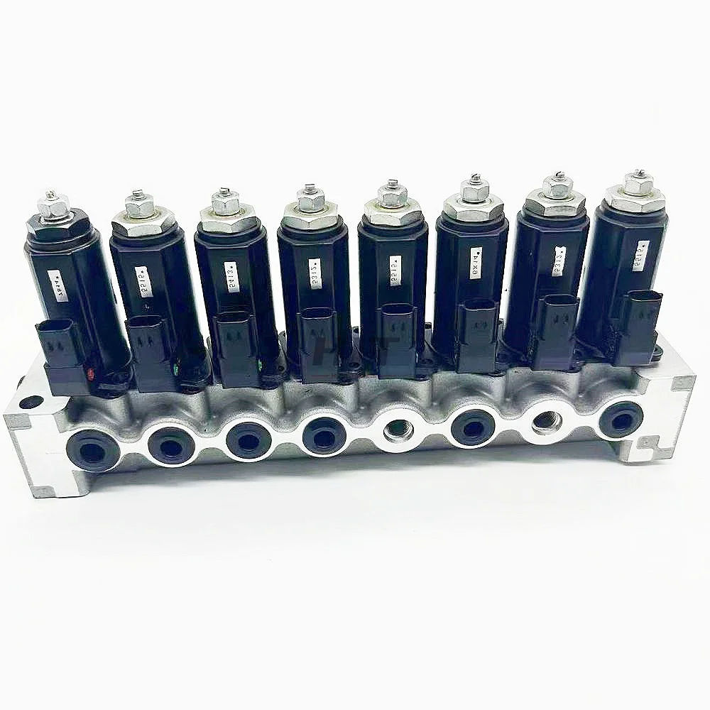 Hydraulic Solenoid Valve Group Assembly LQ35V00008F1 LQ35V00009F1 Suitable for Excavator SK200-8 210-8 260-8 330-8