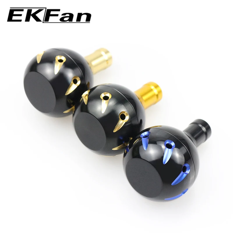 EKFan 30MM Angelrollen-Knauf aus Aluminiumlegierung mit Lager für A/S/D Spinning- und Baitcasting-Angelrollen, DIY-Zubehör – Detail 6
