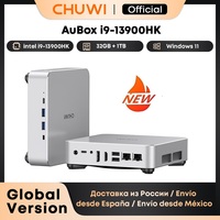 CHUWI AuBox Mini PC 14 Cores i9-13900HK 32GB DDR4 1TB SSD Windows 11 Pro WiFi 6 BT 5.2 Extend M.2 1T*2 Desktop Computer