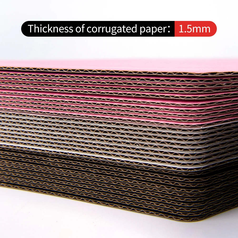 5pcs/10pcs/kraft box wholesale color package carton small gift box Wigs blank 3layer corrugated box