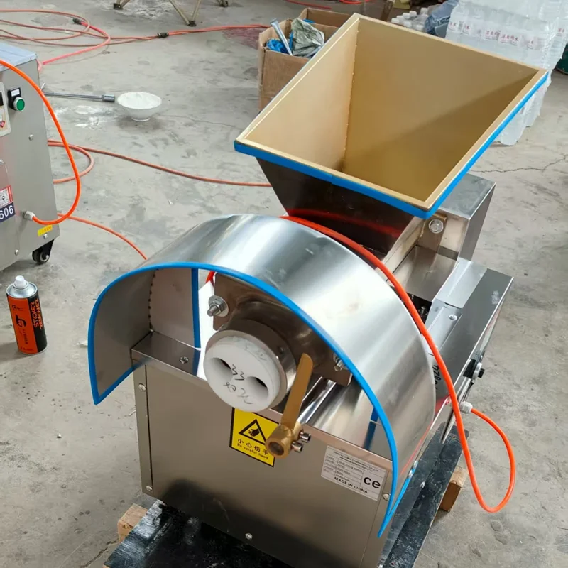 التجارية 35-350 جرام العجين الكرة القاطع مقسم العجين المستديرة الأسطوانة البيتزا الخبز كعكة البخار آلة قطع العجين المتداول #6