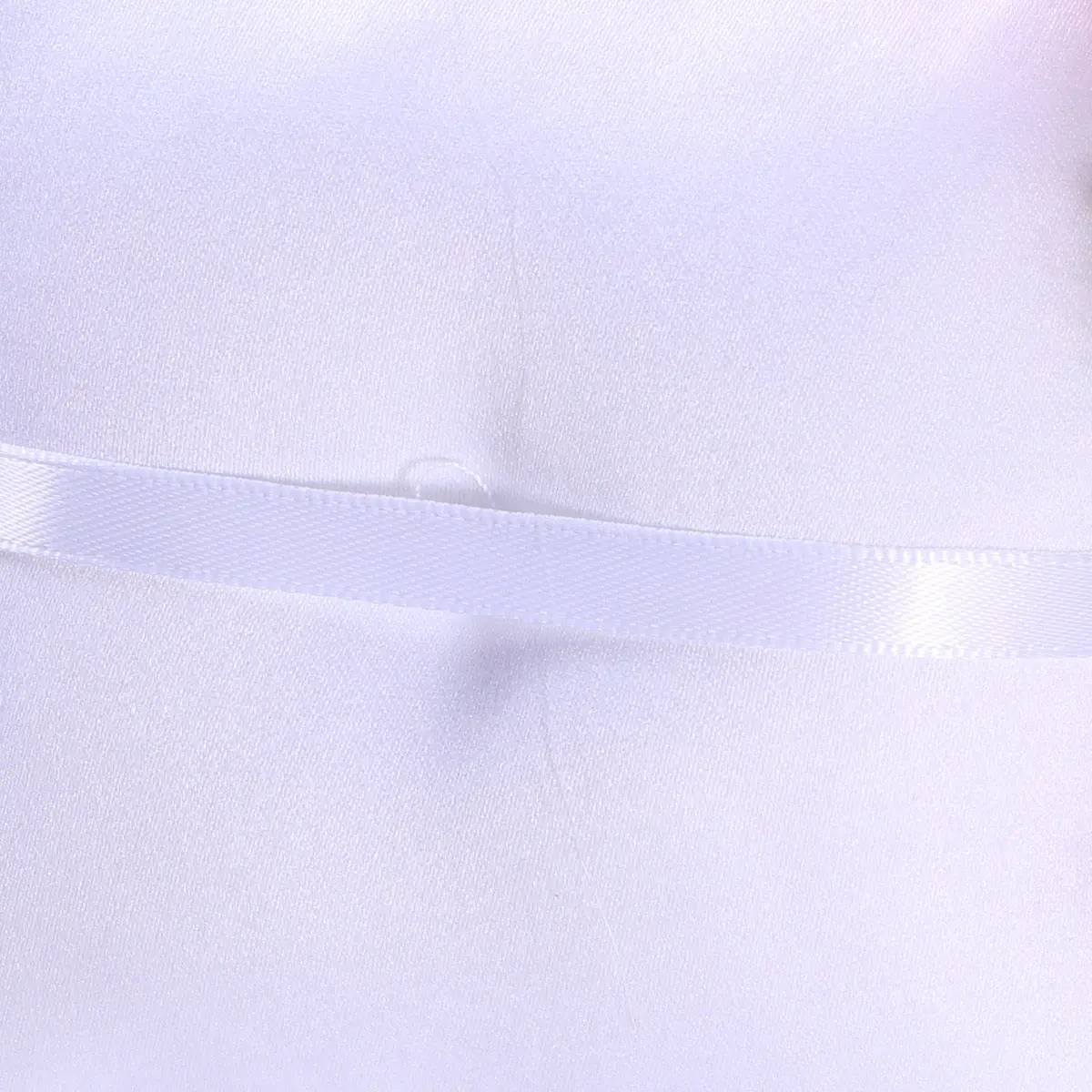 

10x10cm Crystal Wedding Ring Pillow Soft Touch Compact Design Bridal Ring Carrier Cushion for Engagement Party Decor